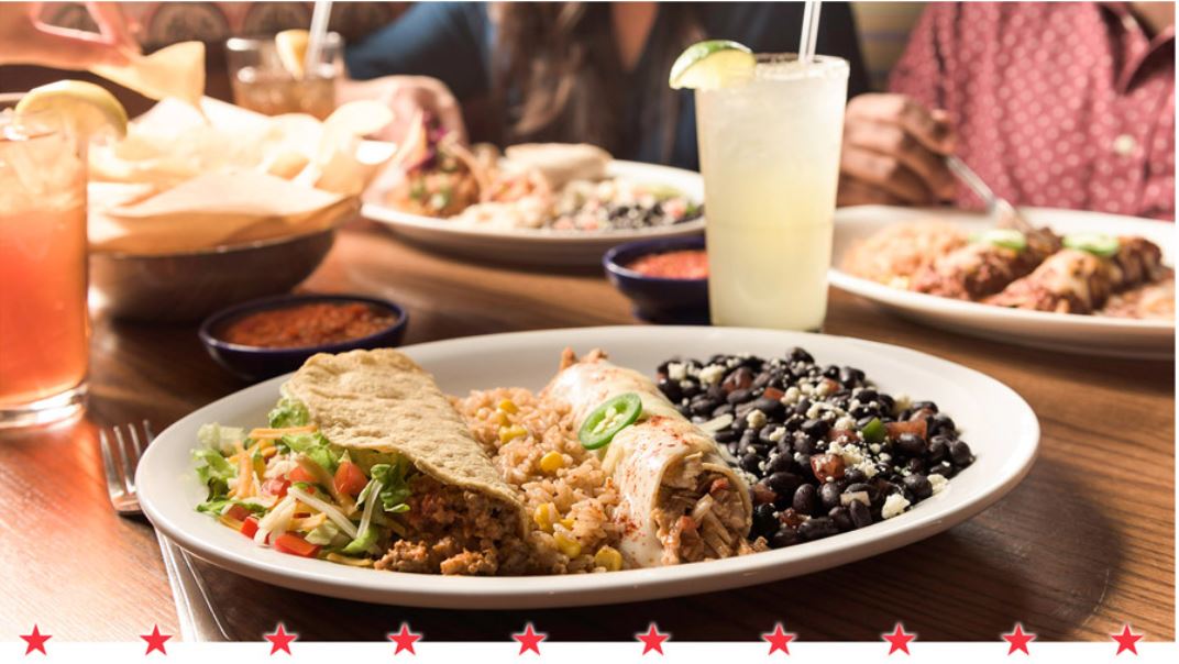 veterans day special free combo meal on the border mexican grill
